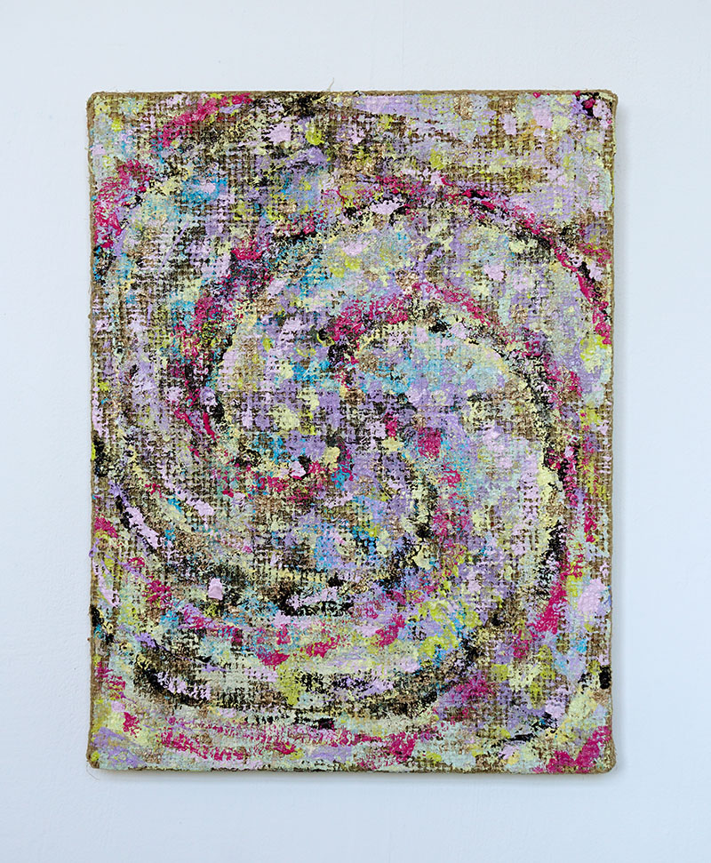 Jonathan Kelly - Spiral 5 - Acrylic on flax - 47x35cm.jpg